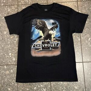 Chevrolet Eagle Classic Detroit Power Men's Throwback T-Shirt Large